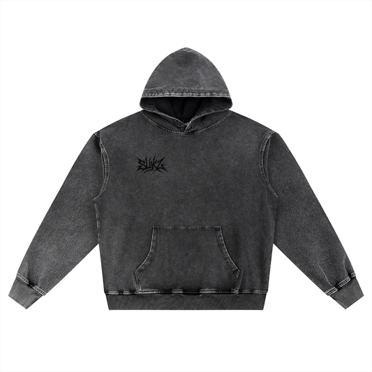 Slikz Snow Wash Oversized Hoodie